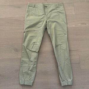 Outdoor Research Women's Wadi Rum Joggers Sz 8 Green Hiking Climbing Gorpcore